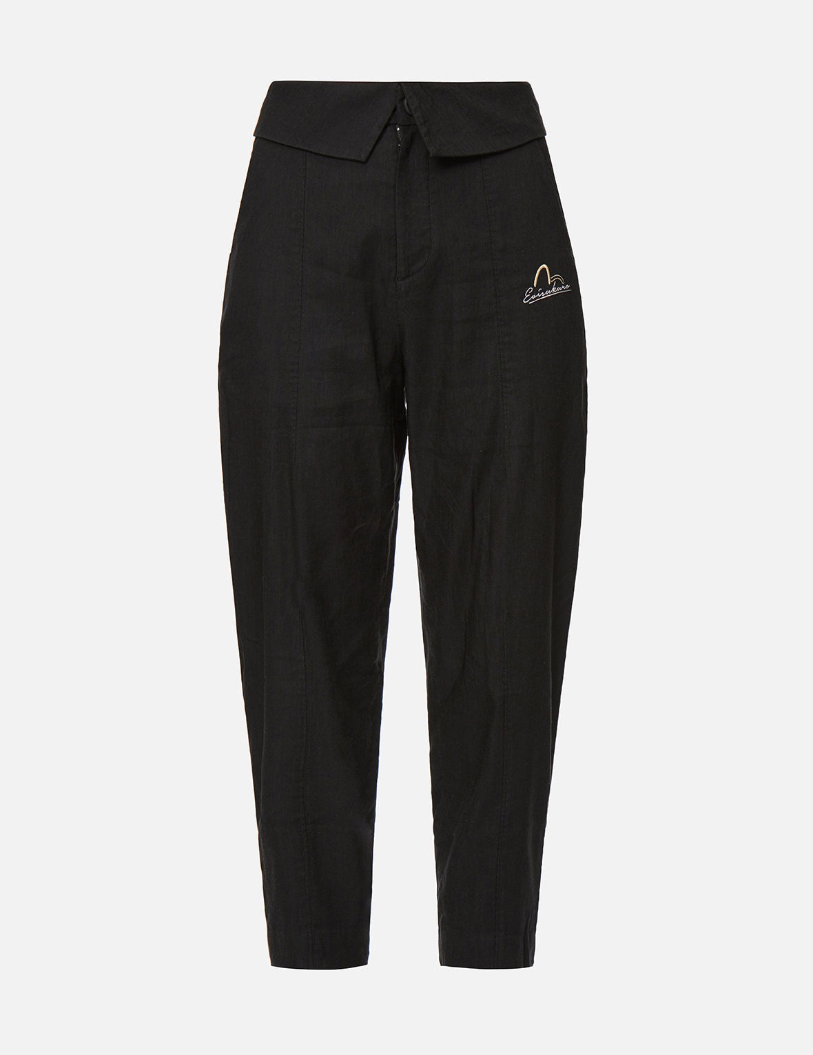 Logo Embroidery Tapered Pants - 7