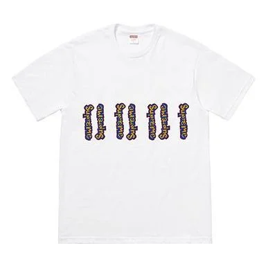 Supreme SS18 Gonz Logo Tee White Logo Tee SUP-SS18-433 - 1