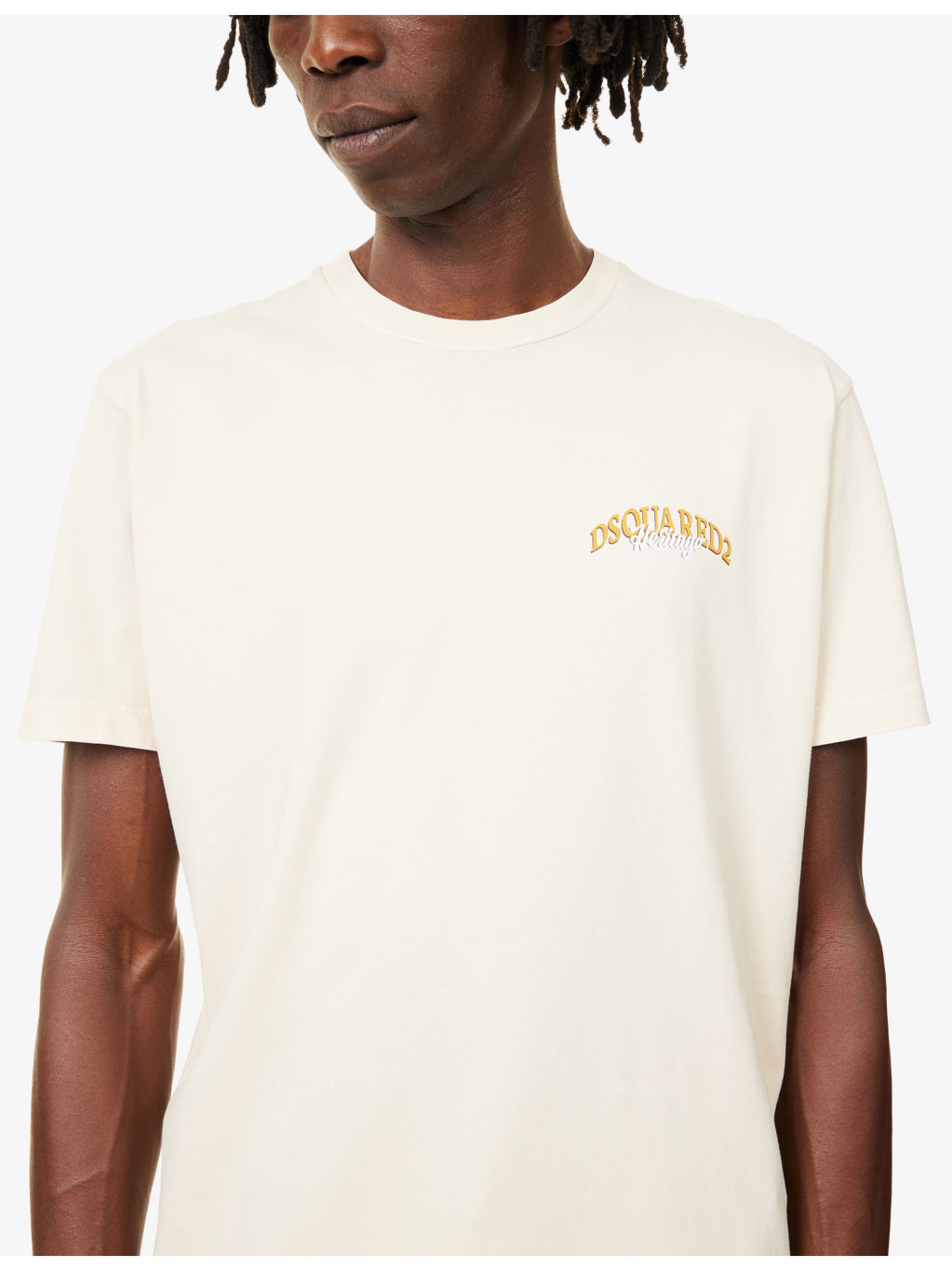 Logo Graphic-Print Cool-Fit Cotton T-Shirt - 5