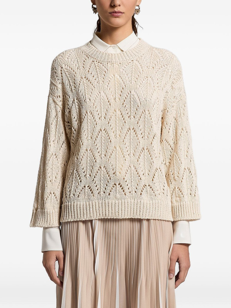 openwork sweater 1