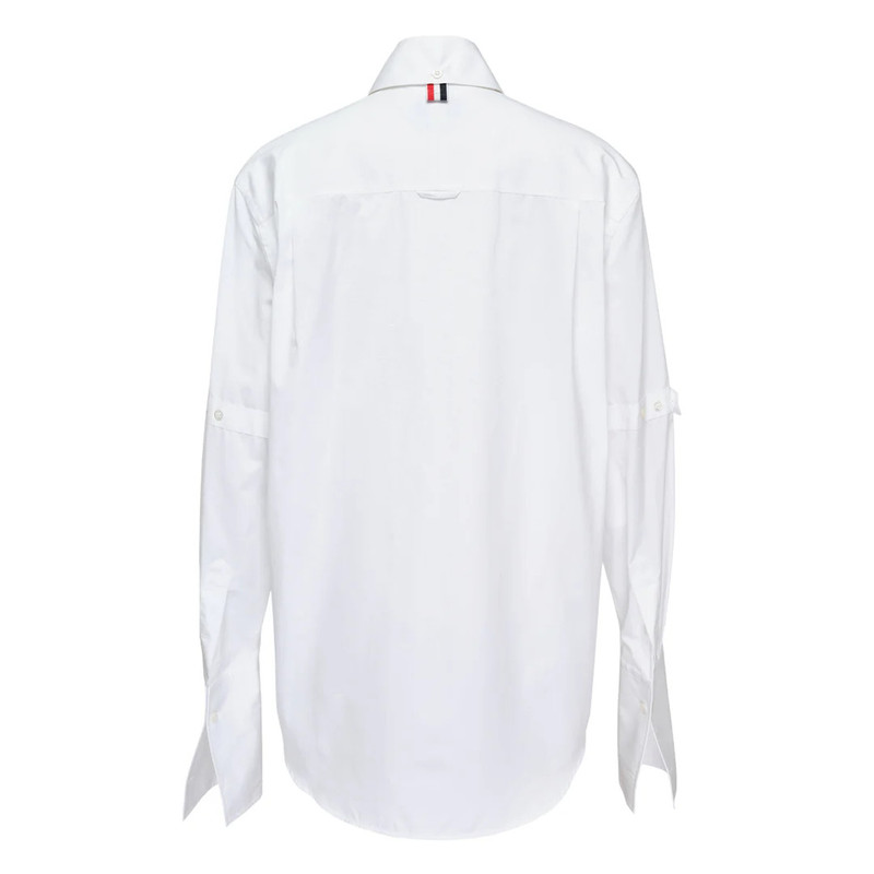 Thom Browne Shirtdress With Self Armbands outlook