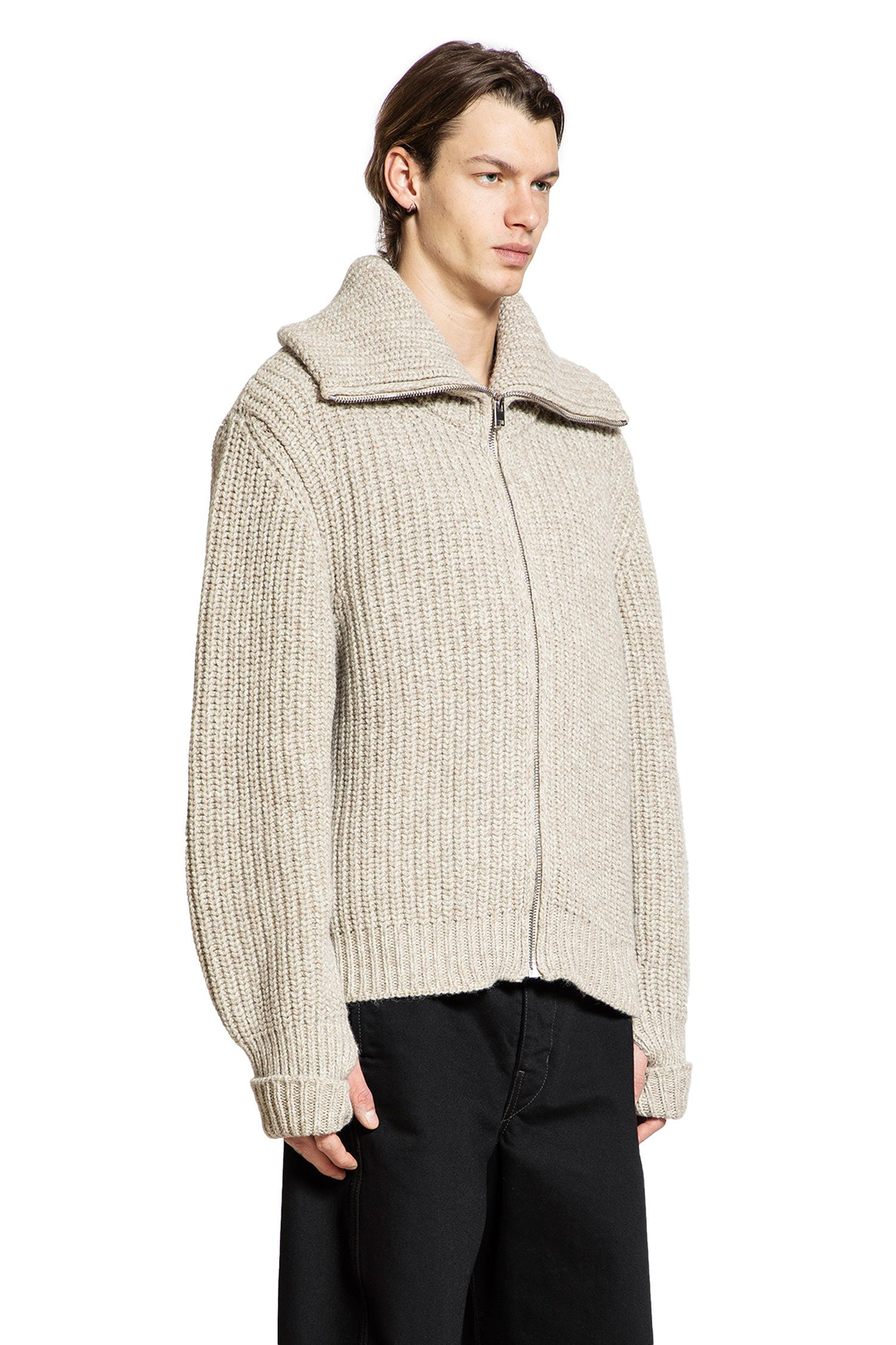 Lemaire Man Beige Knitwear - 2