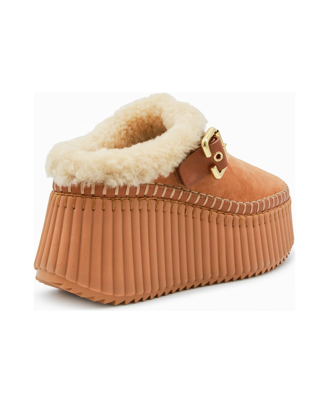 Brown Leather Sandals - 4