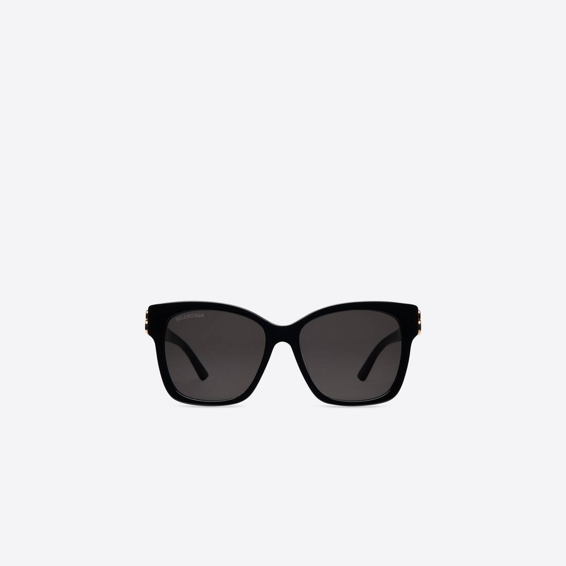 Women's Dynasty Square Sunglasses in Black - 1