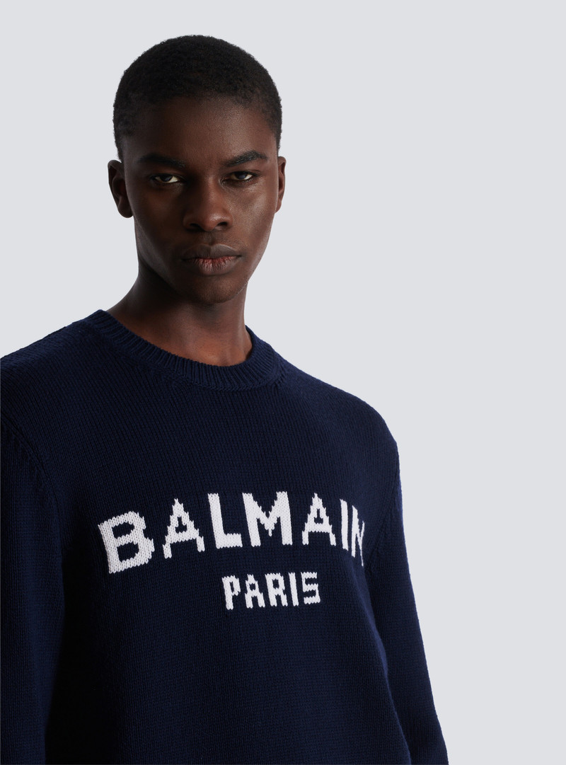 Wool Balmain Paris jumper 7
