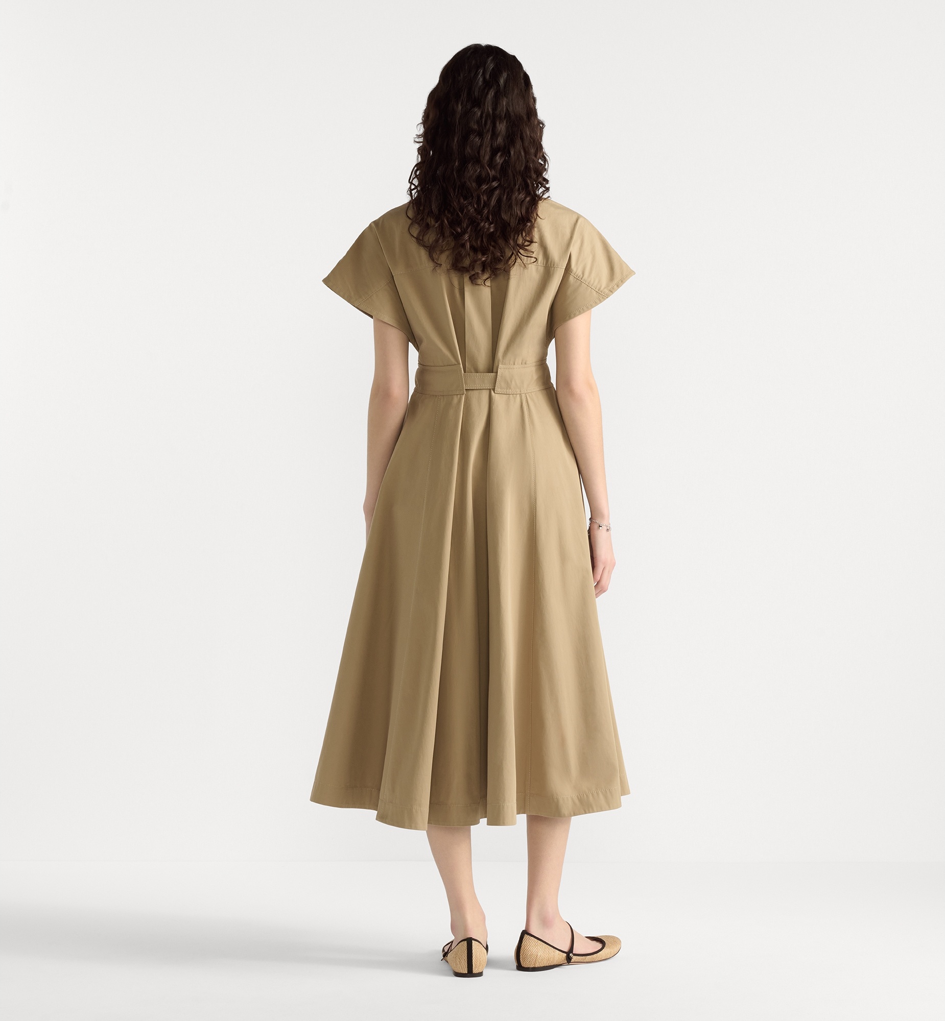 Dioriviera Mid-Length Belted Shirtdress - 3