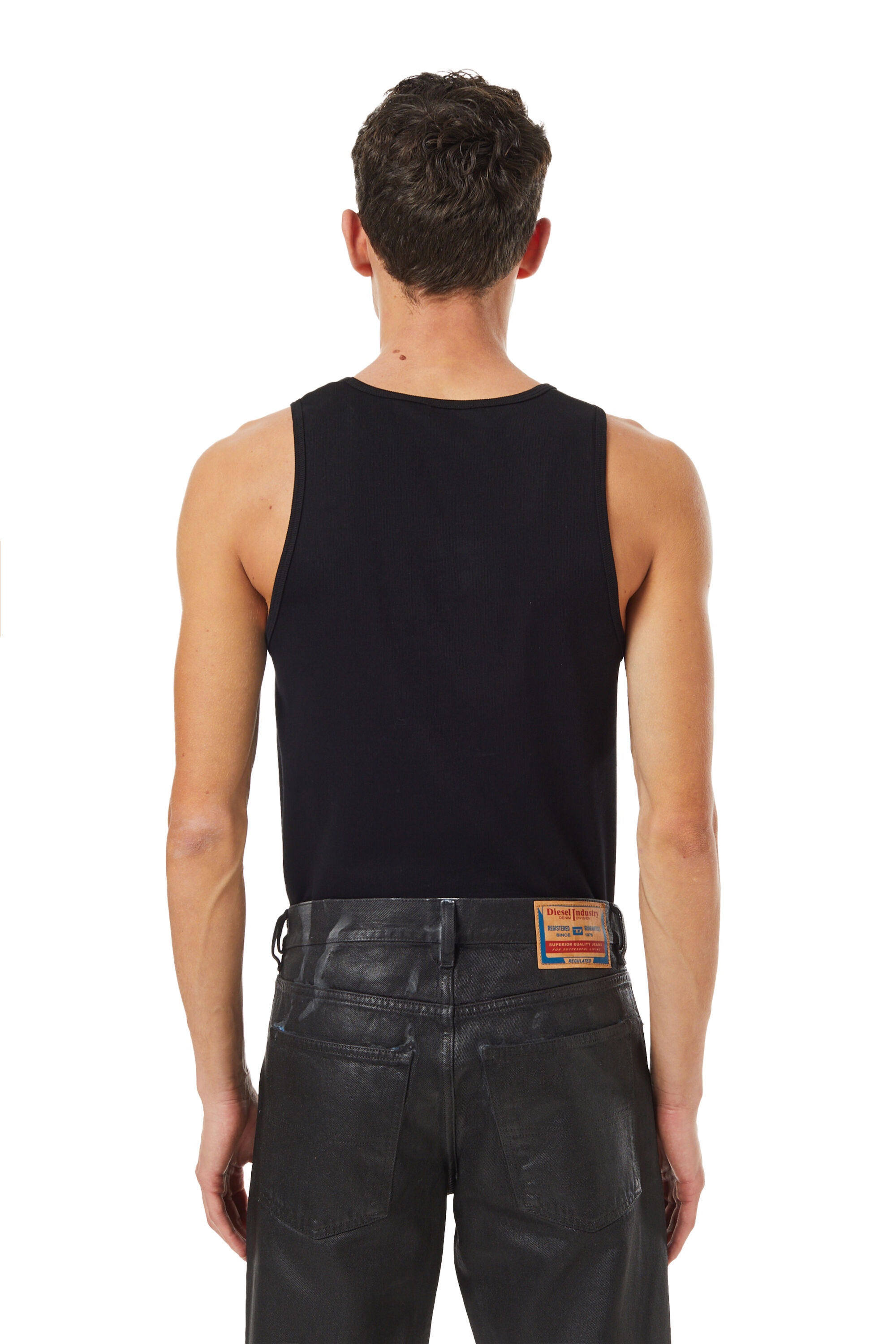 Diesel T-Lifty-D logo-embroidered Tank Top - Farfetch