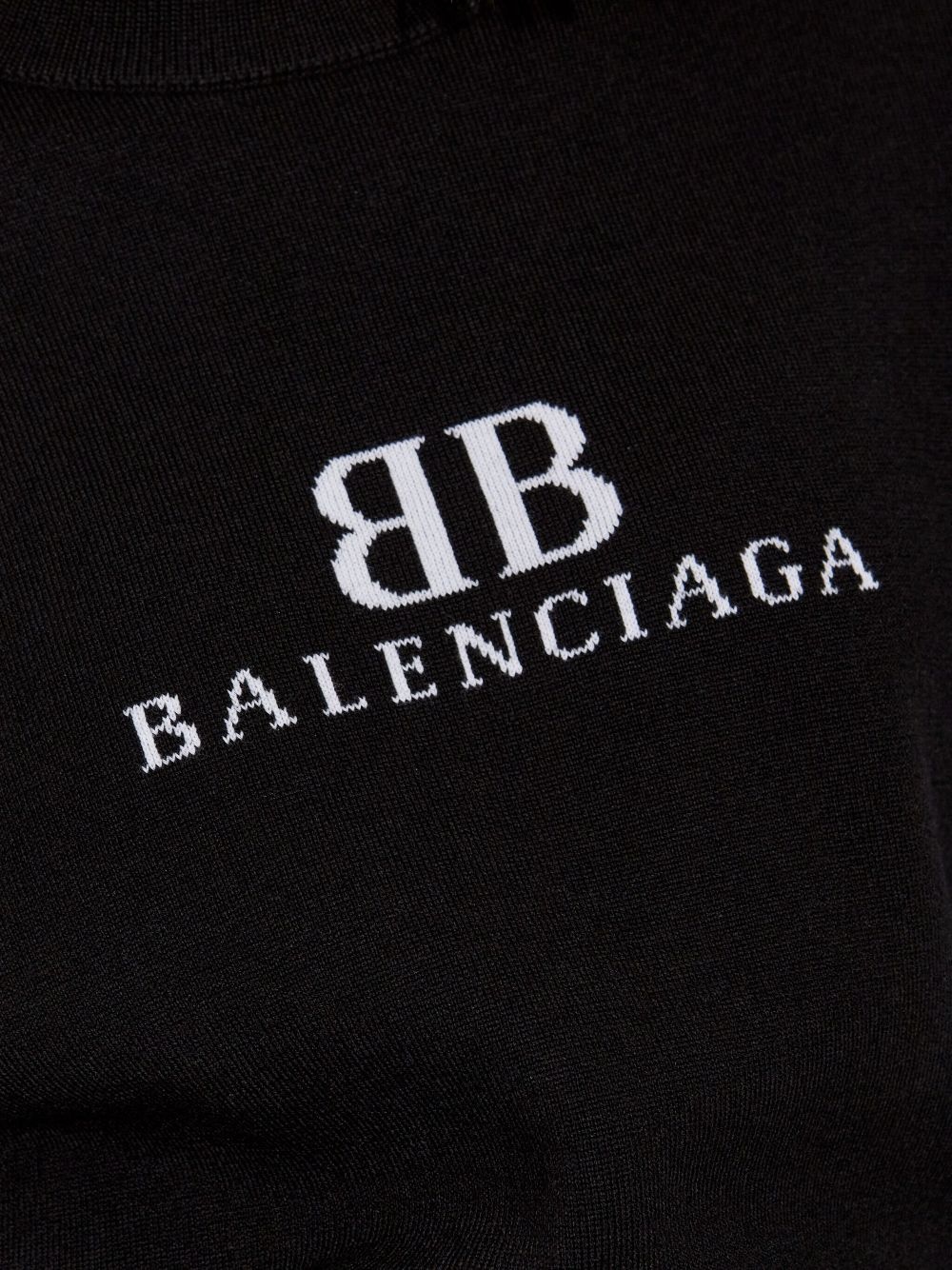 logo-intarsia sweater - 5