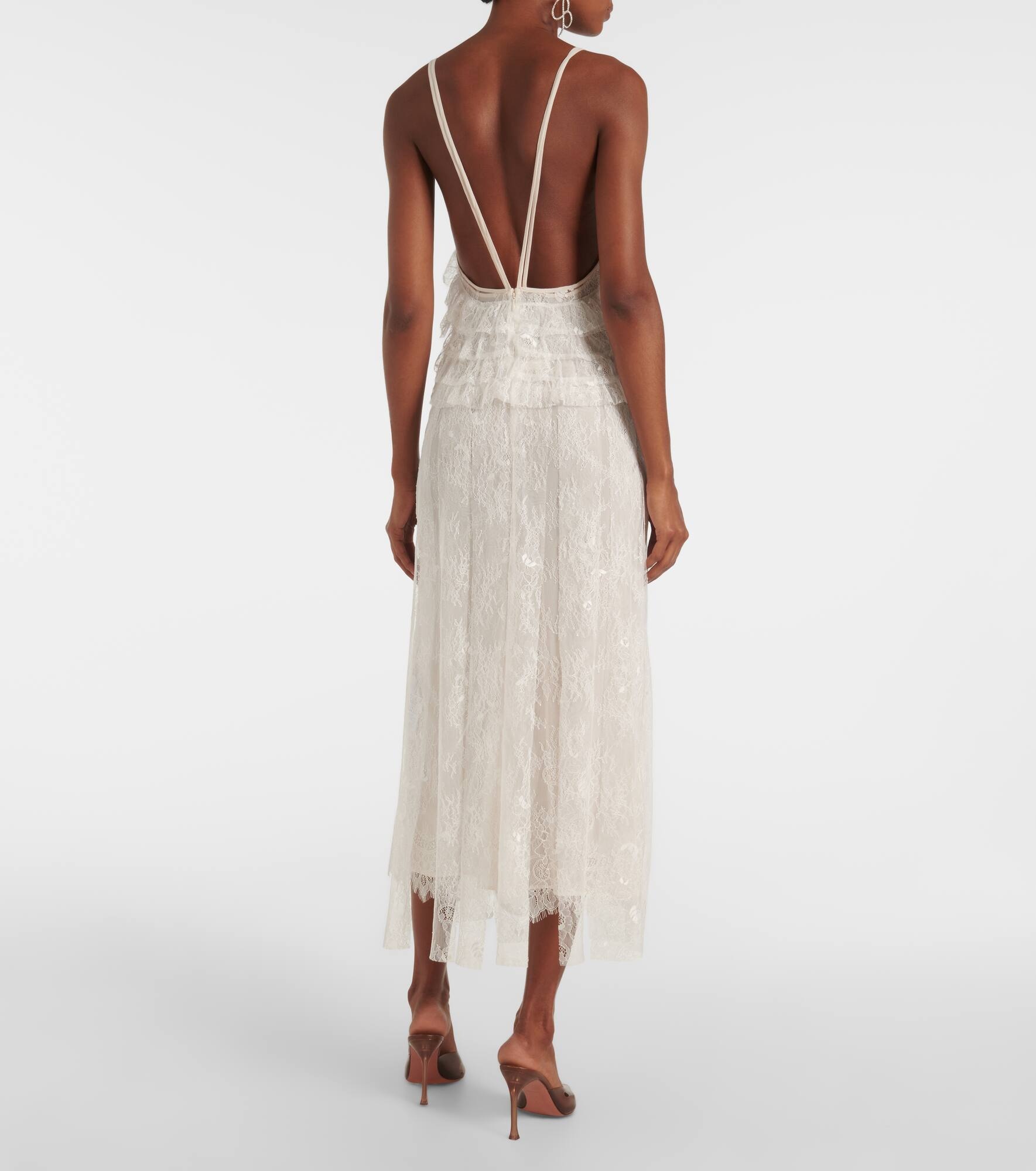 Lace slip dress - 3