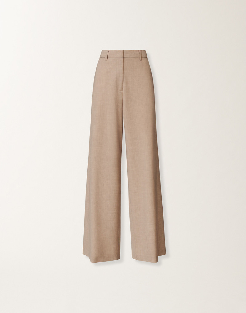 Spoleto trousers in bi-stretch fresco wool 1
