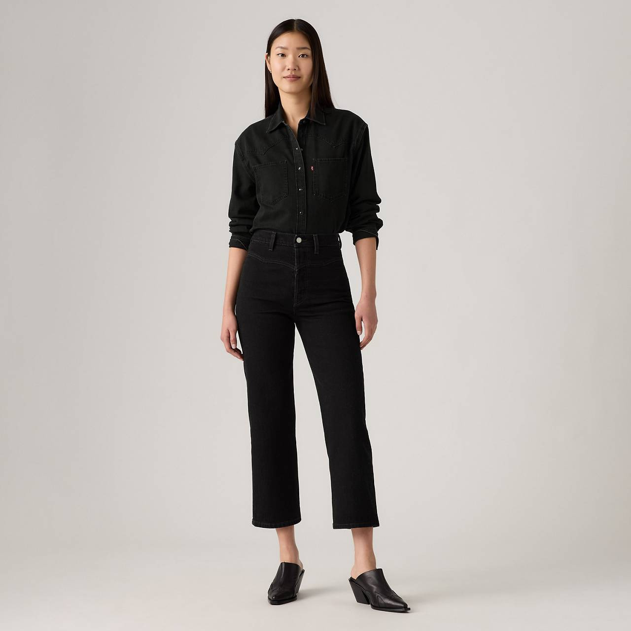 RIBCAGE WESTERN YOKE WOMEN'S JEANS - 2