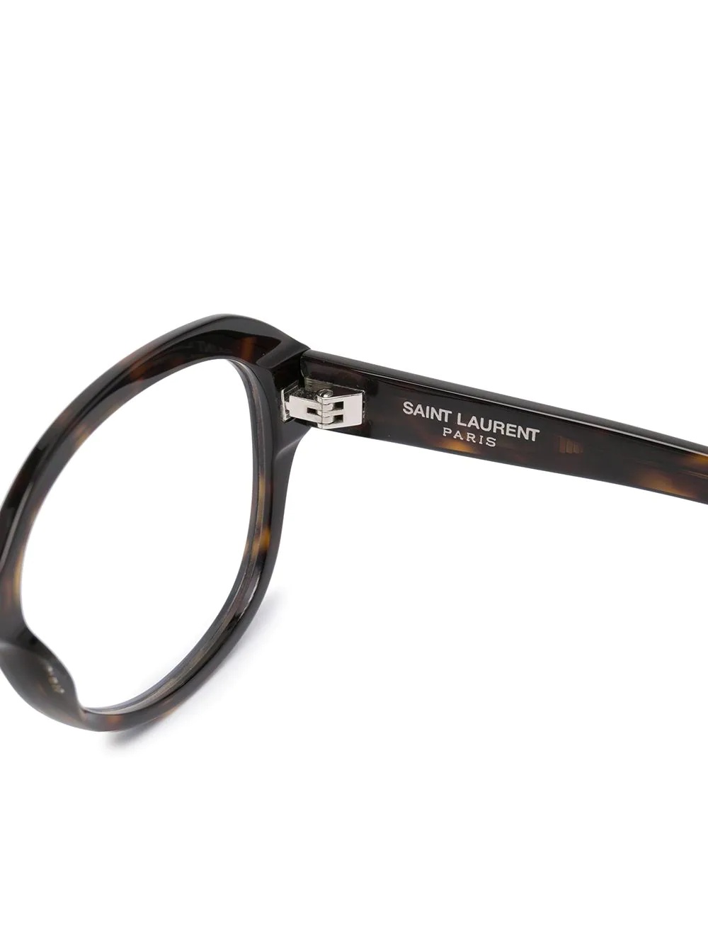 tortoiseshell round-frame glasses - 3