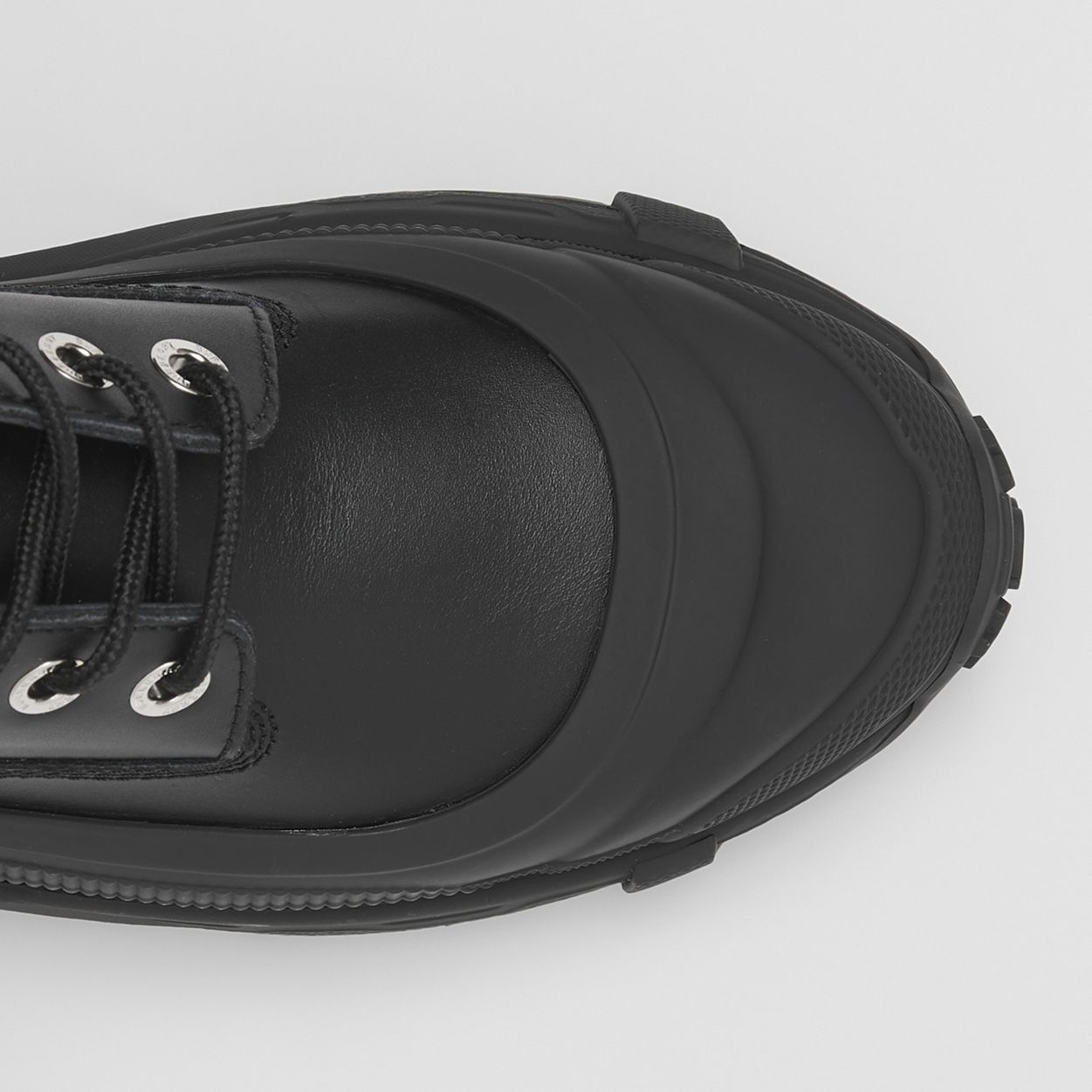 Lace-up Leather Boots - 3