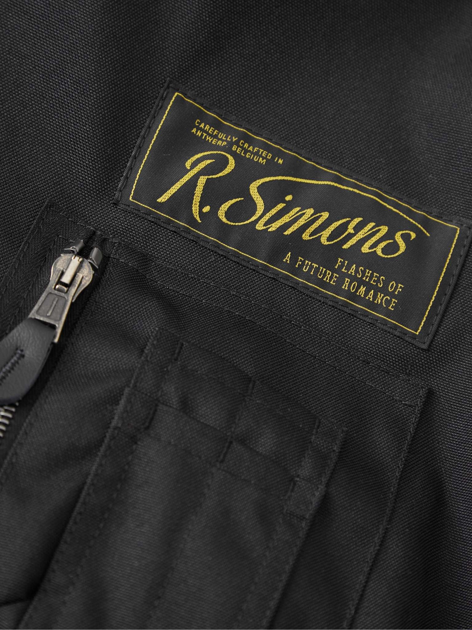 Logo-Appliquéd Printed Recycled Canvas Bomber Jacket - 3