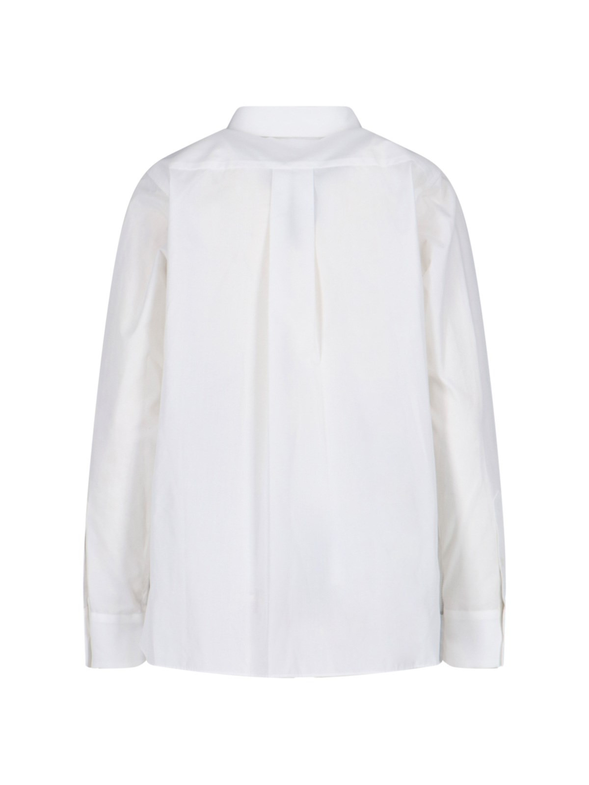 COTTON AND CHIFFON SHIRT - 2