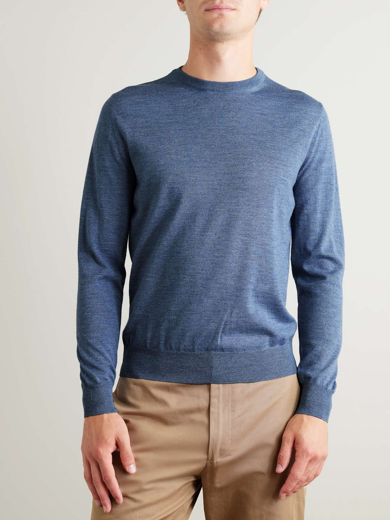 Mélange Merino Wool Sweater 3
