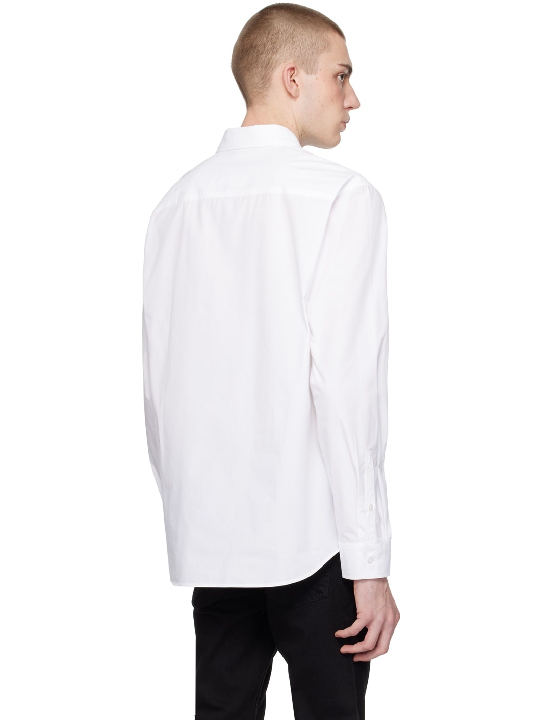 White Piece Number Shirt - 3