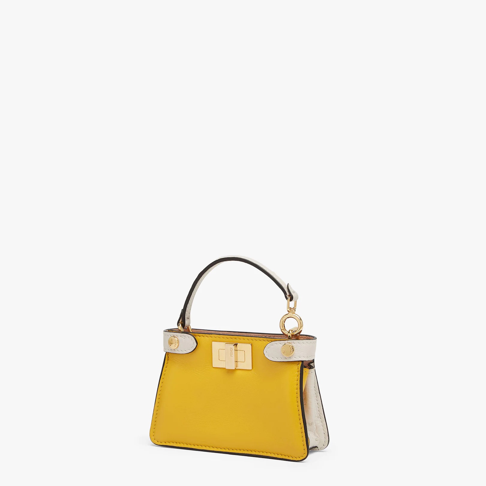 White ostrich charm - 2
