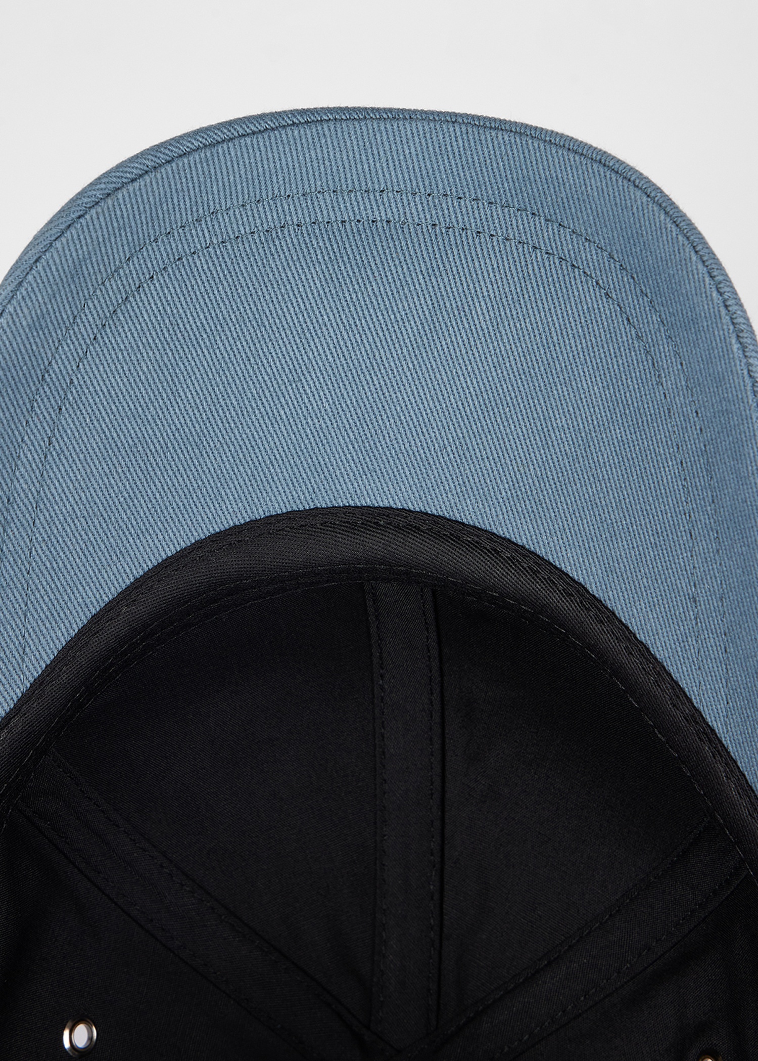 Light Blue 'Signature Stripe' Trim Baseball Cap - 4