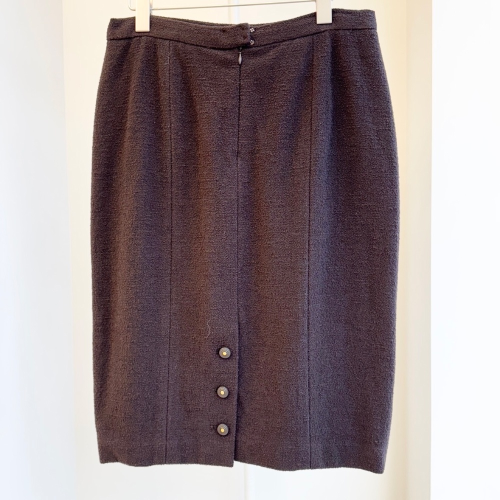 Chanel tweed midi skirt - 2