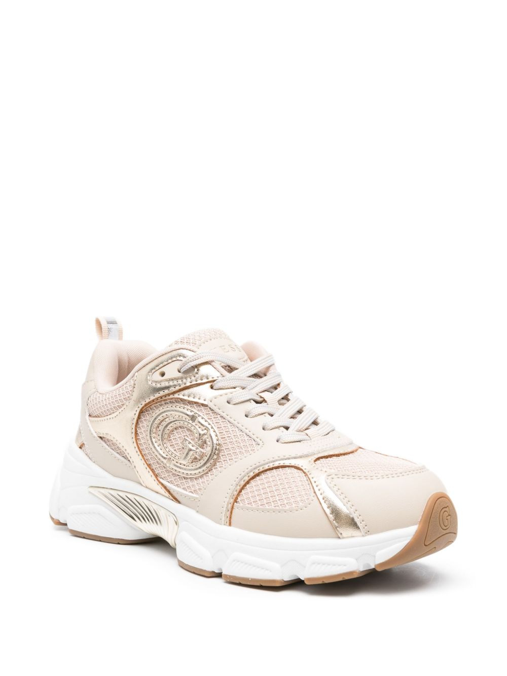 mesh-panel sneakers - 2