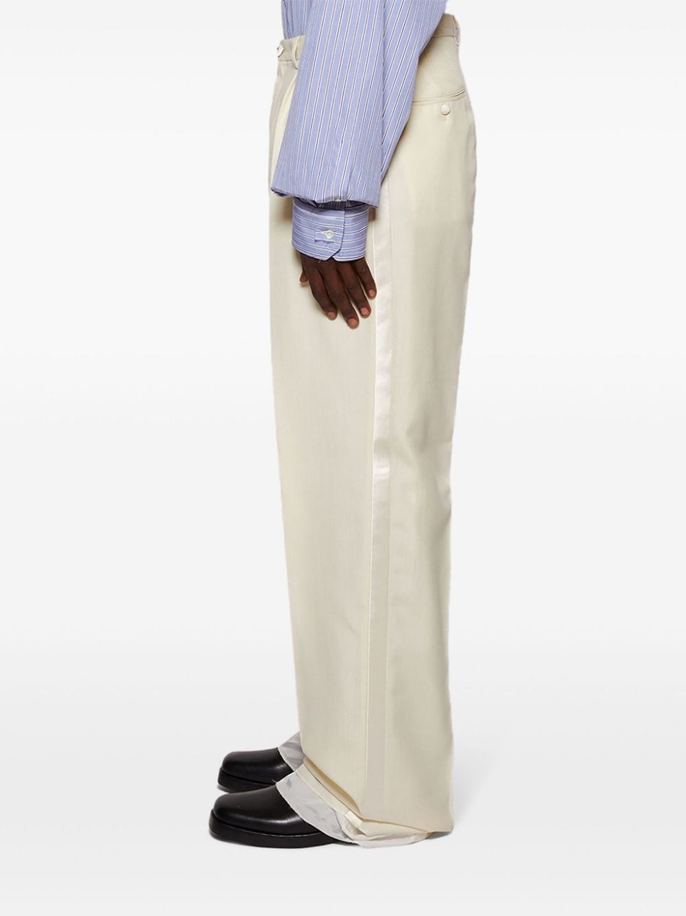 pleated trousers - 4