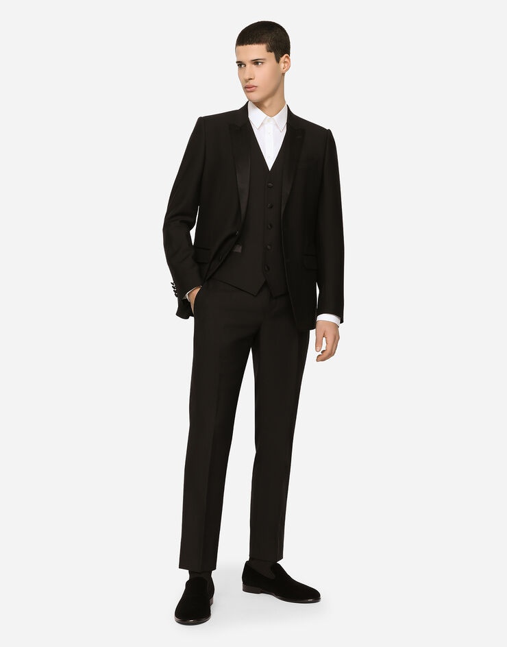 Wool and silk Martini-fit tuxedo suit - 8