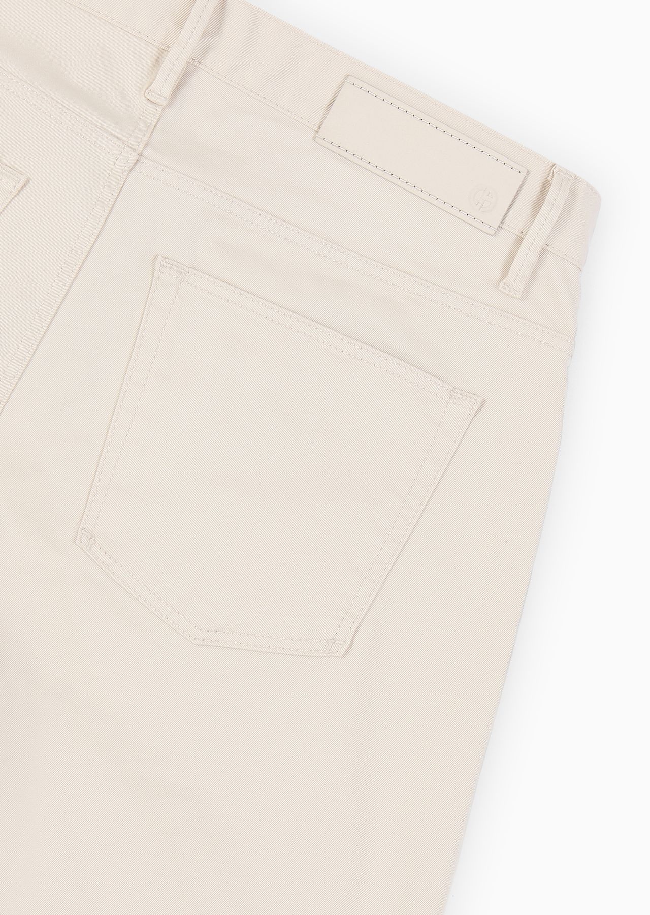 Regular-fit, five-pocket trousers in stretch cotton - 6