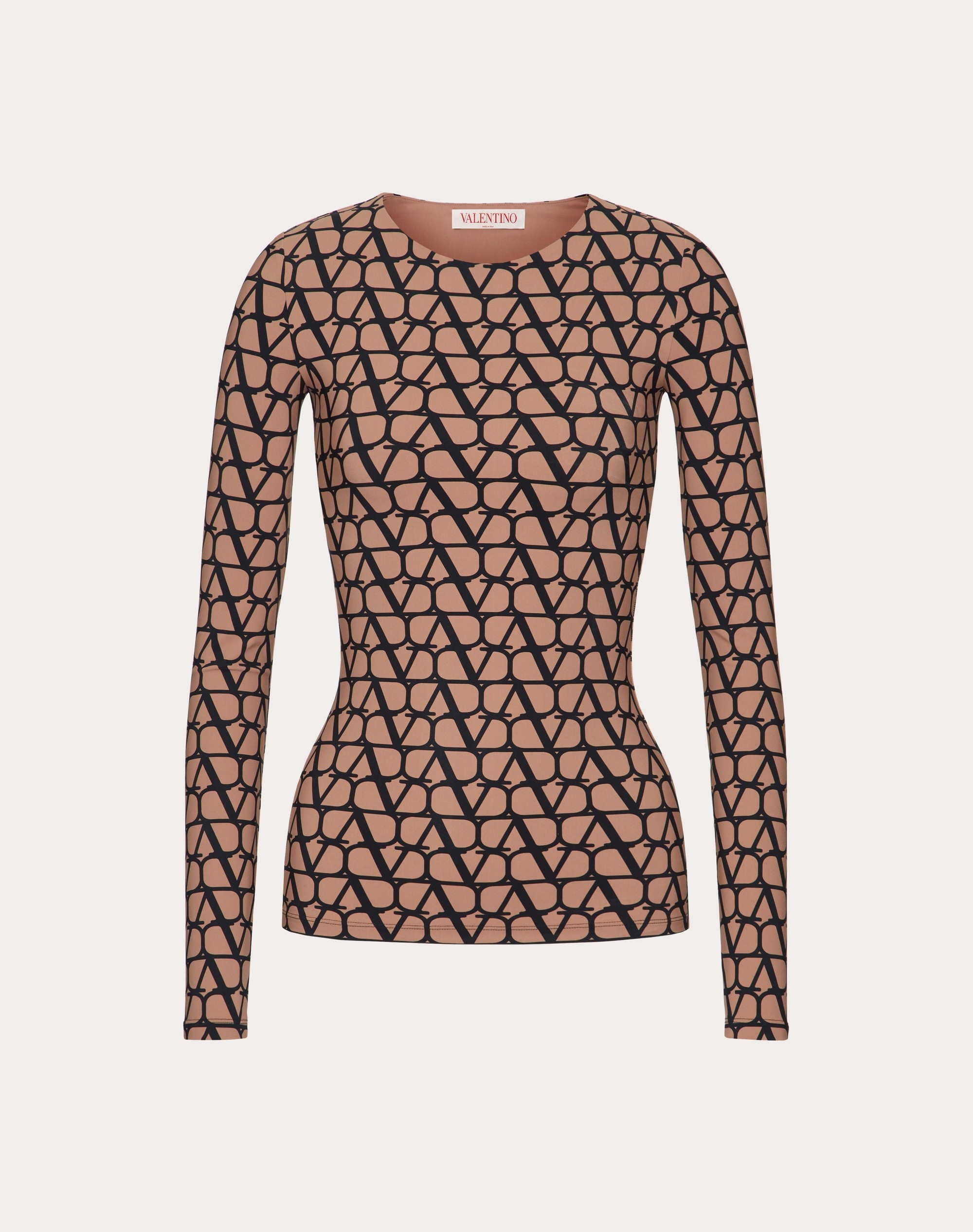 Valentino TOILE ICONOGRAPHE JERSEY TOP | REVERSIBLE