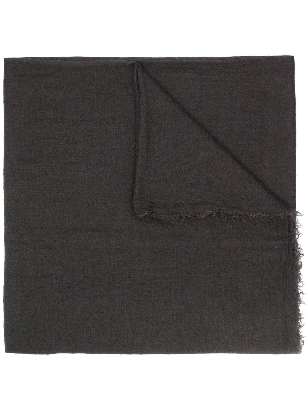 fringe hem scarf  - 1