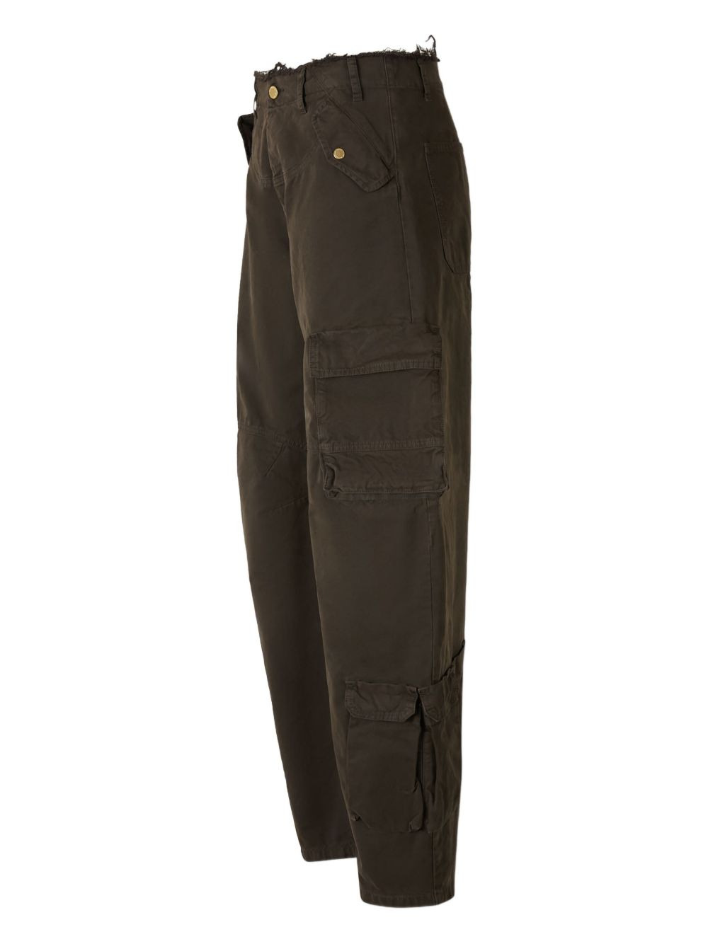 Rosalind frayed pocket trousers - 3