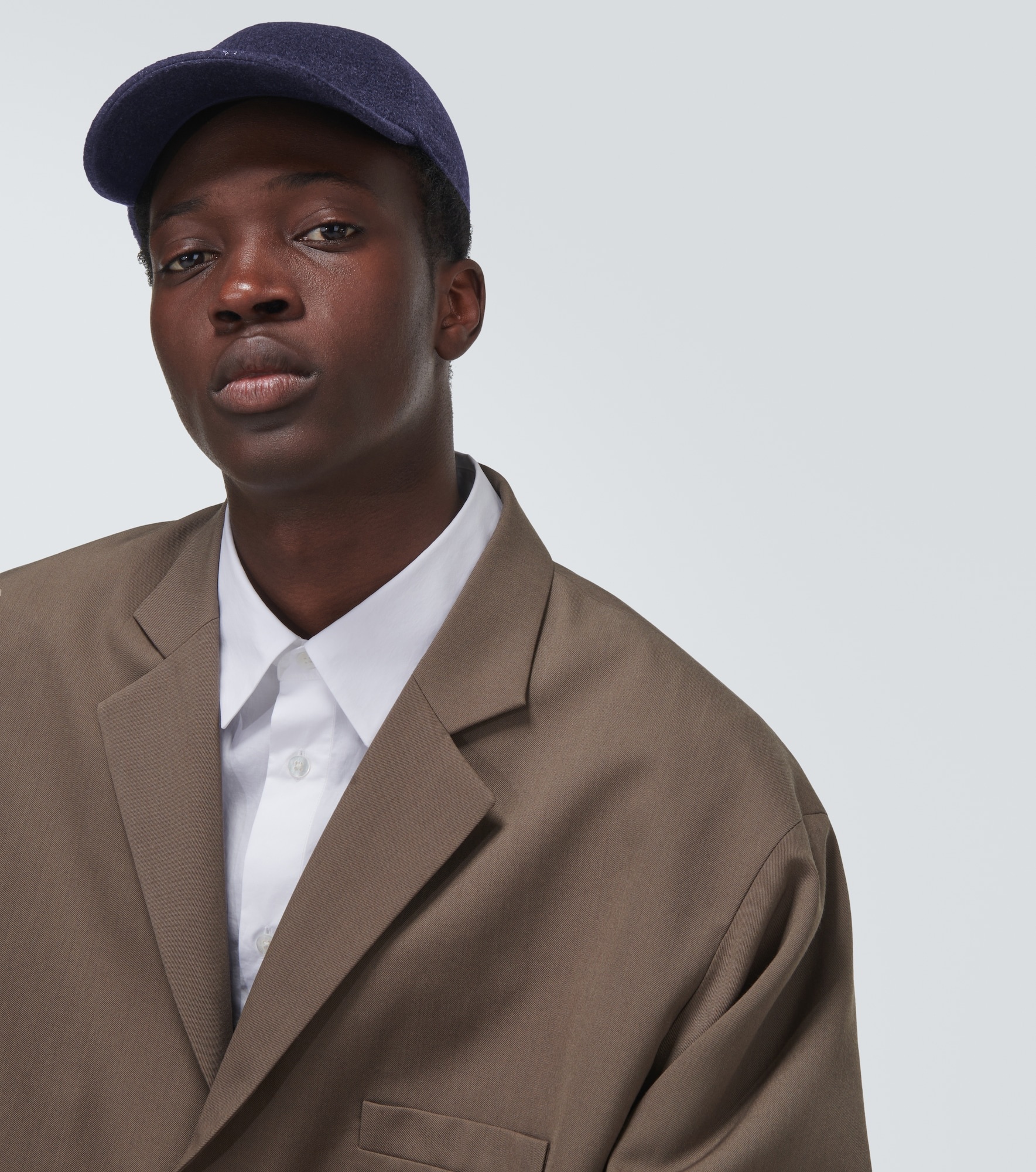 Caspian cashmere baseball cap - 3