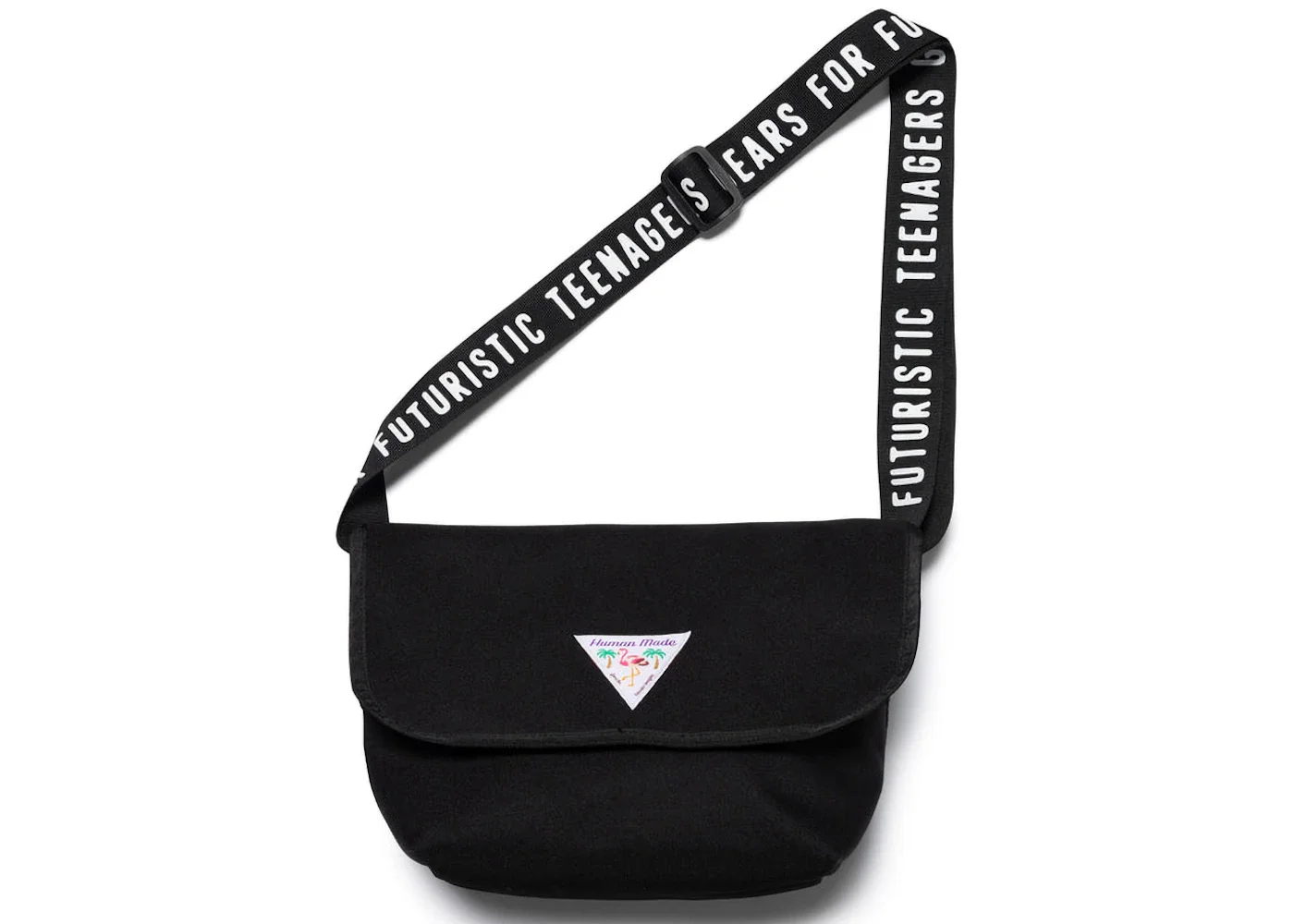 Human Made Small Messenger Bag Black - 1