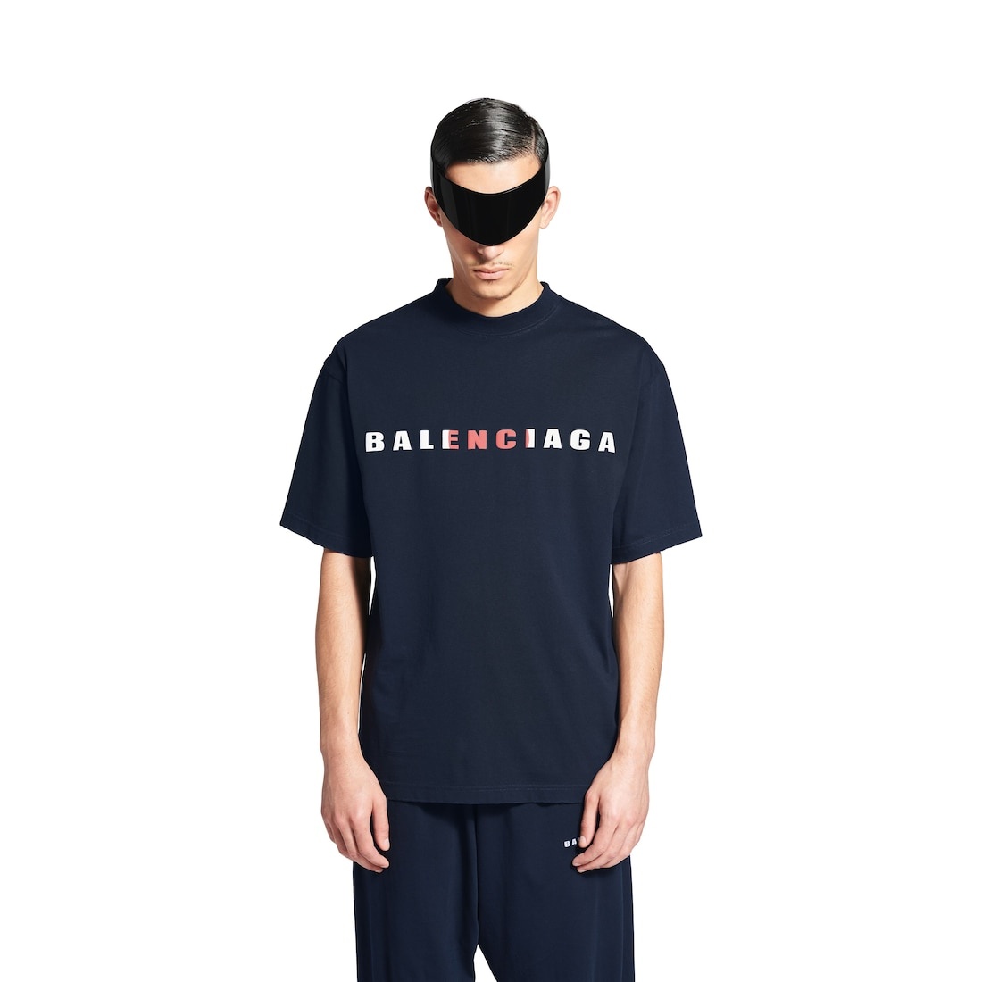International T-shirt Medium Fit in Marine Blue - 5