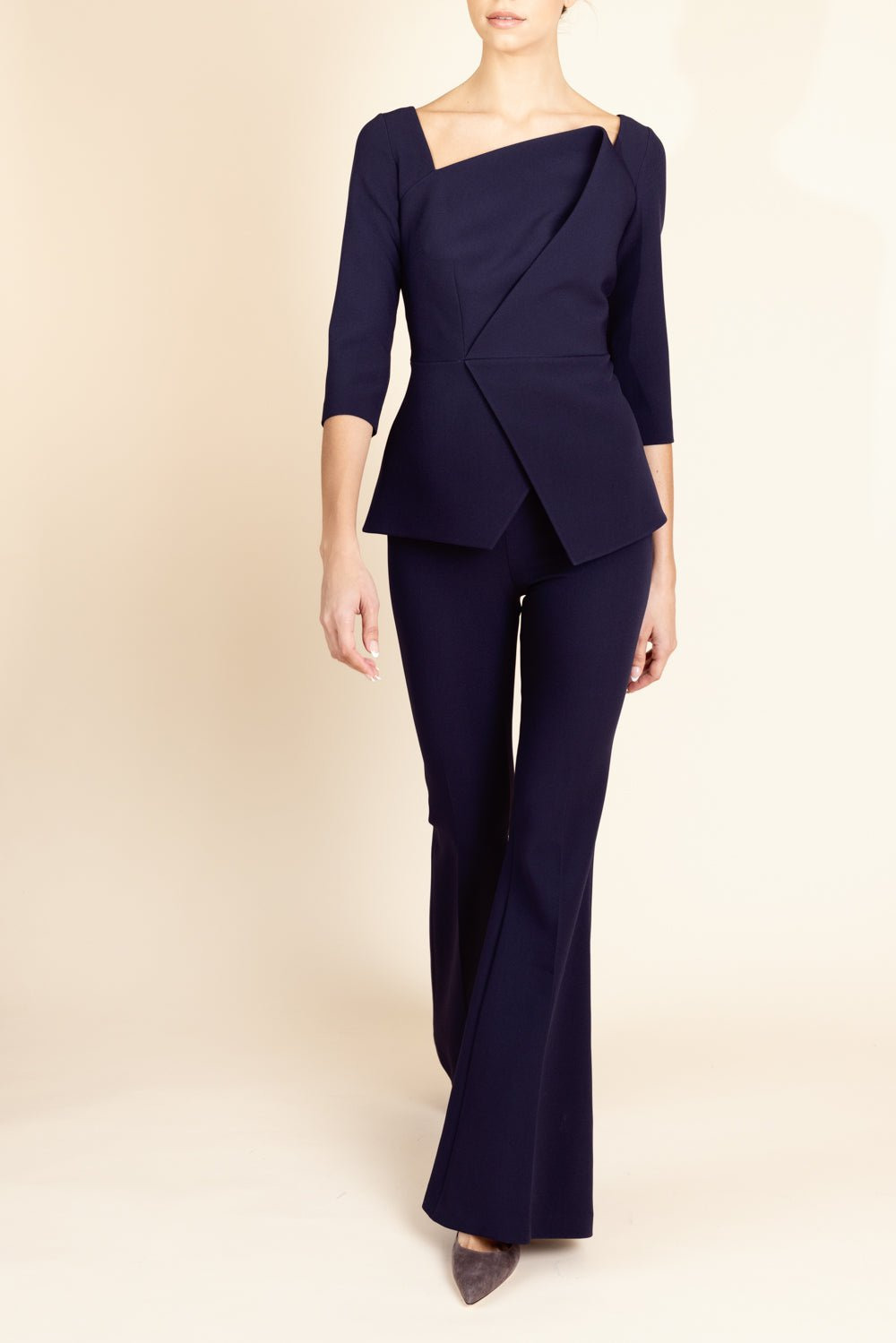 Alexa Pant - Midnight Navy - 2