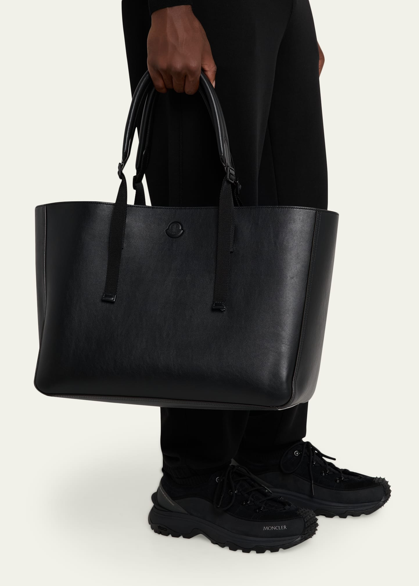 Men's Carlo Leather Tote Bag - 2