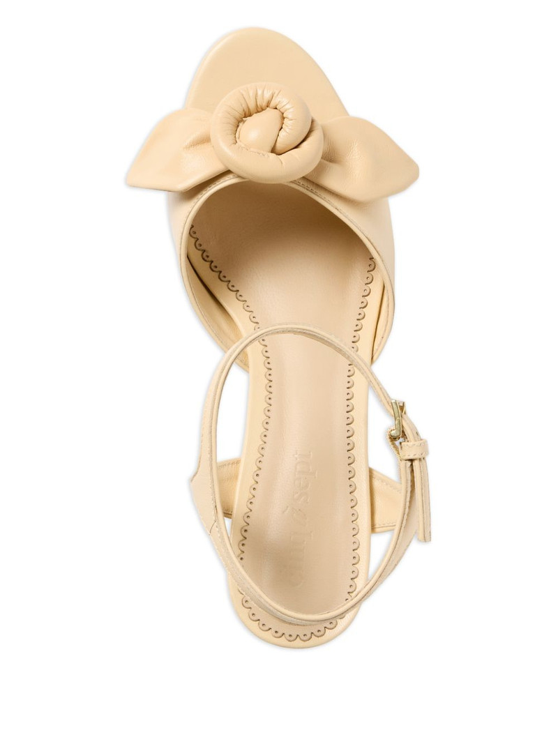 Arianna knotted platform sandals 3
