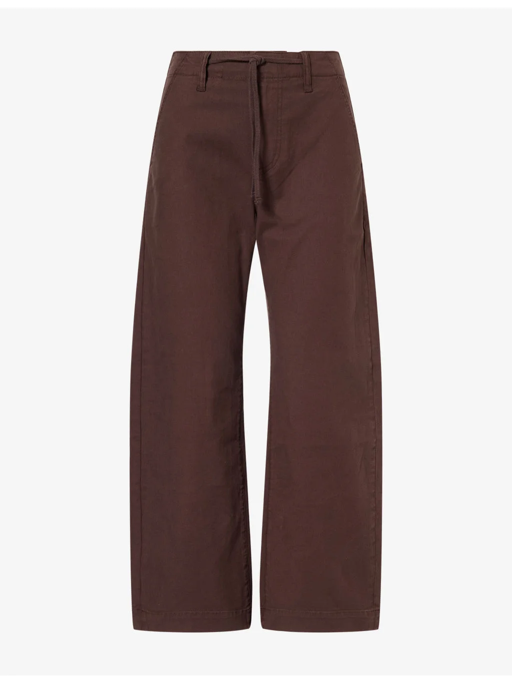 Arellia Cropped Barrel-Leg Denim Jeans - 1