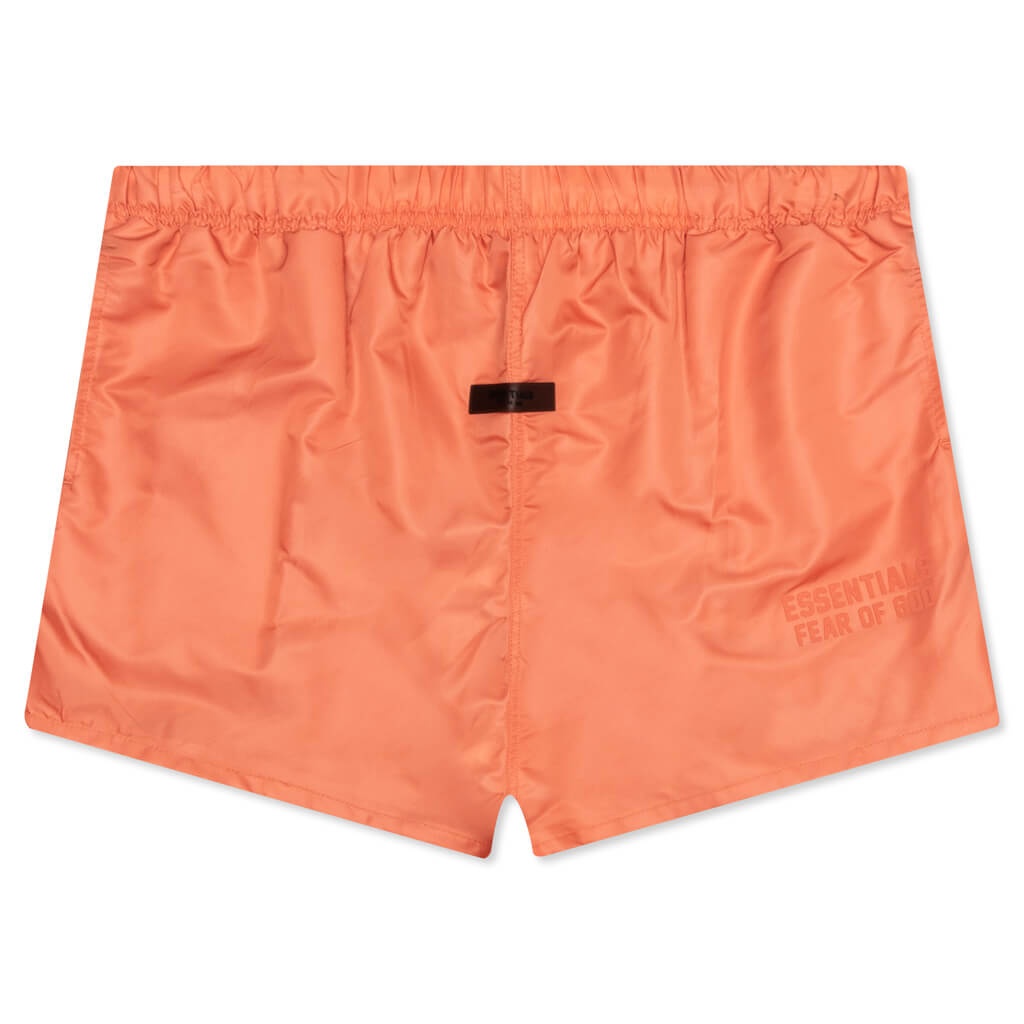 ESSENTIALS RUNNING SHORT - CORAL - 1