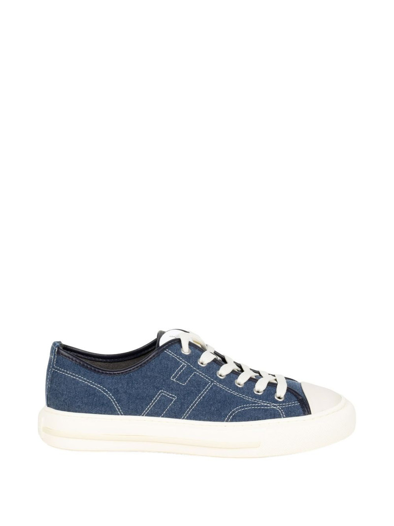 contrast-stitching sneakers 1