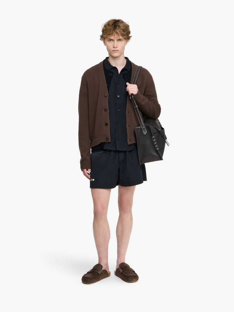 STITCH LOAFER - SUEDE MULES 5