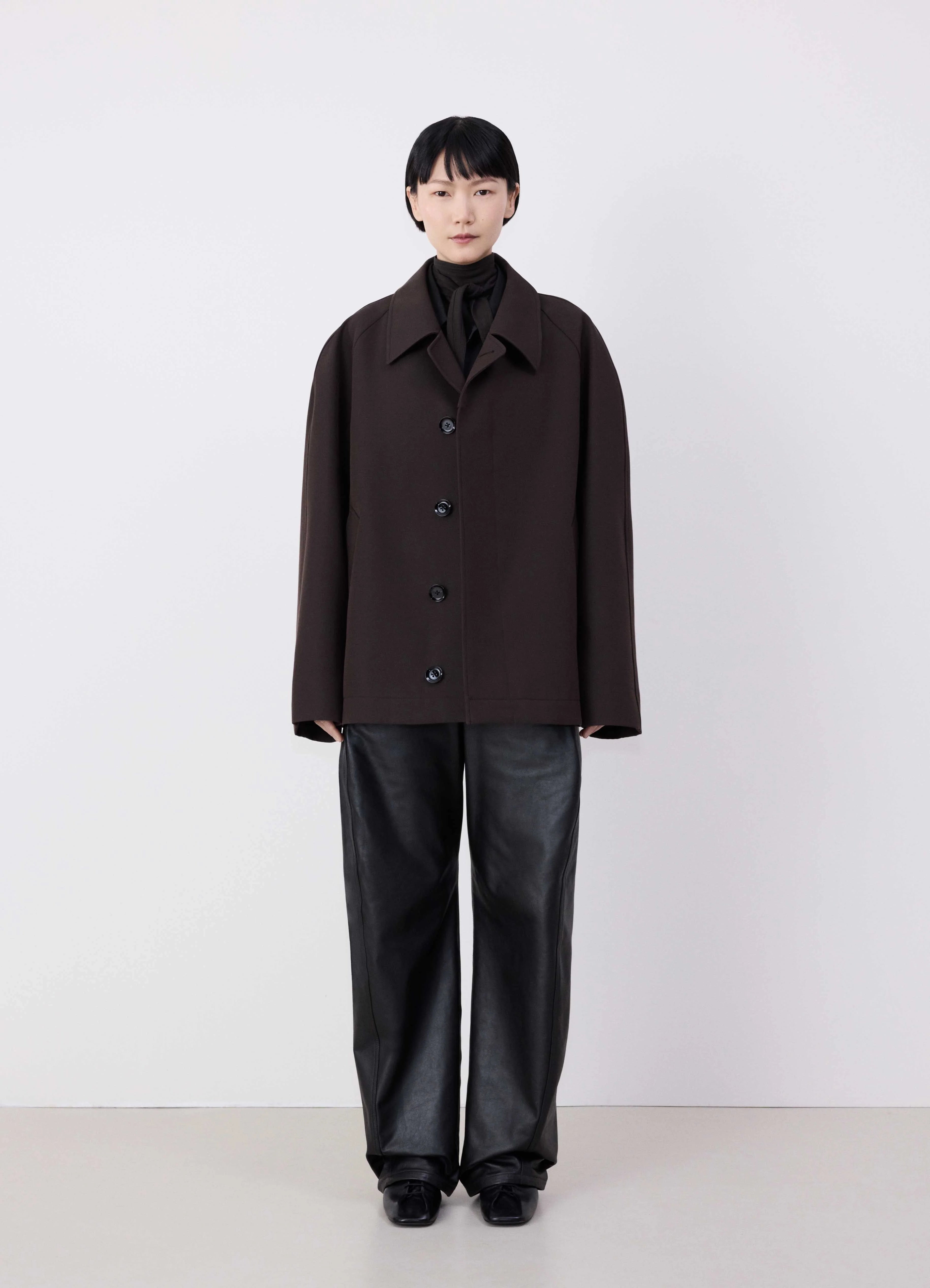 ジャケット・アウター 21aw lemaire car coat LEMAIRE Brown Car Coat Lemaire