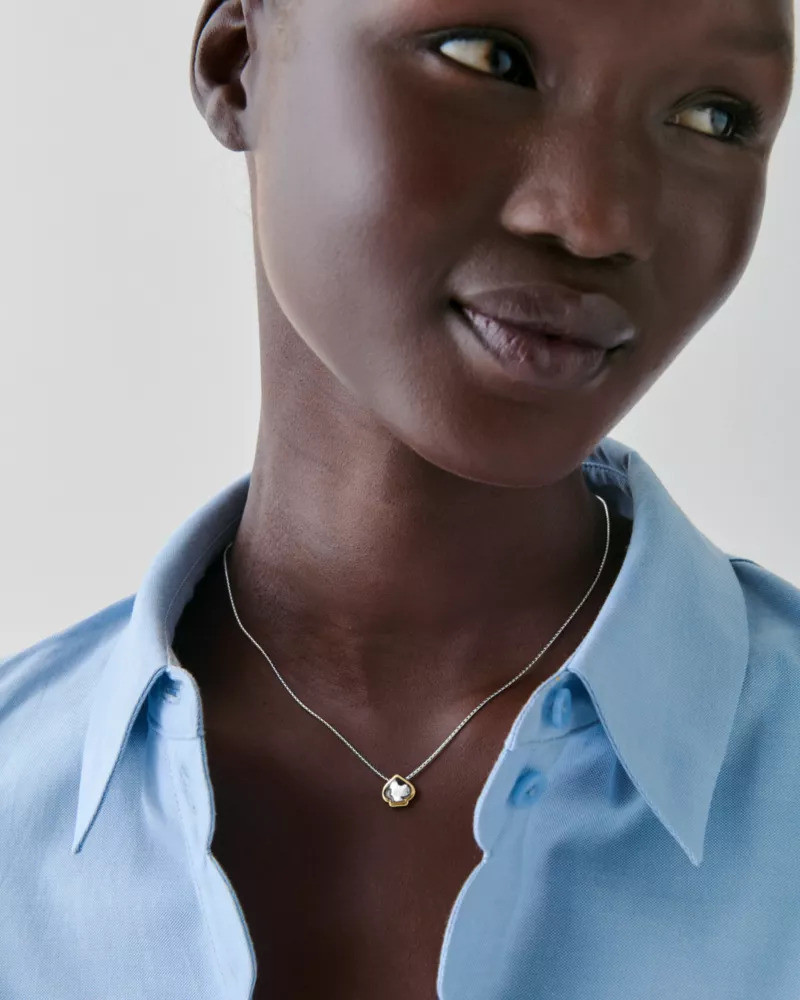 kate spade Sculpted Spade Pendant outlook