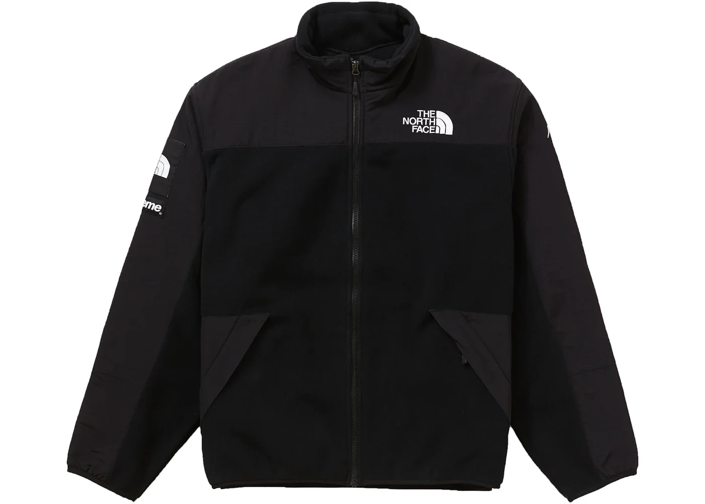 Supreme The North Face RTG Fleece Jacket Black - 1