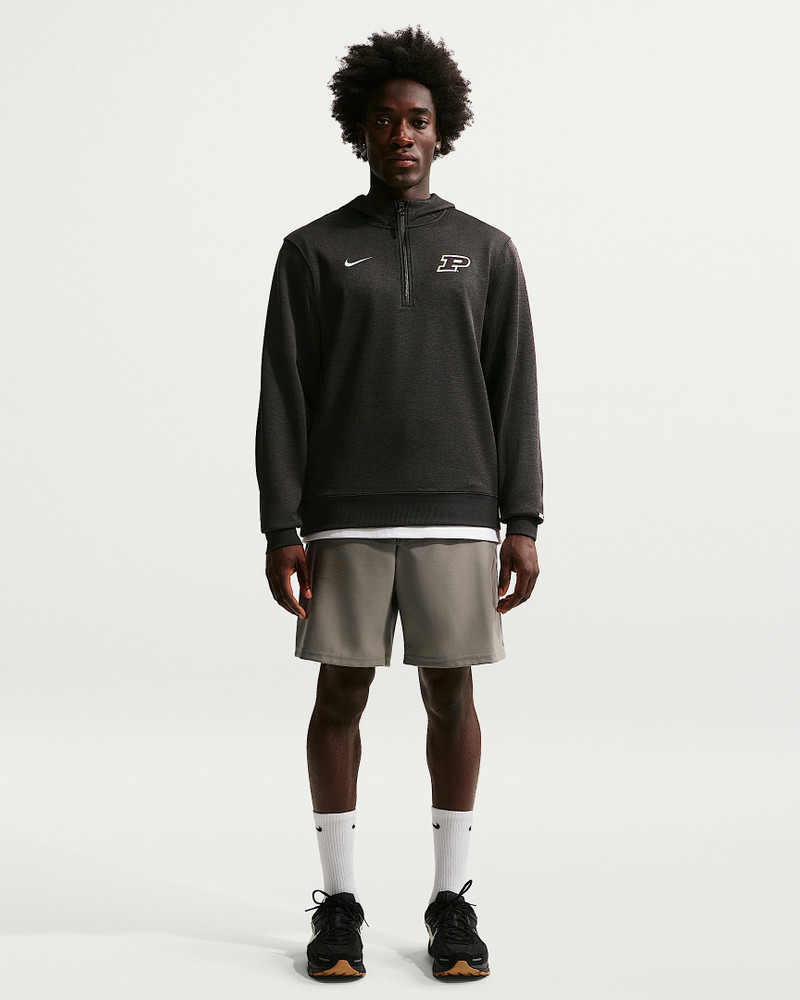 Purdue Boilermakers Nike NCAA Men's Basketball Coaches' Pullover Hoodie 4