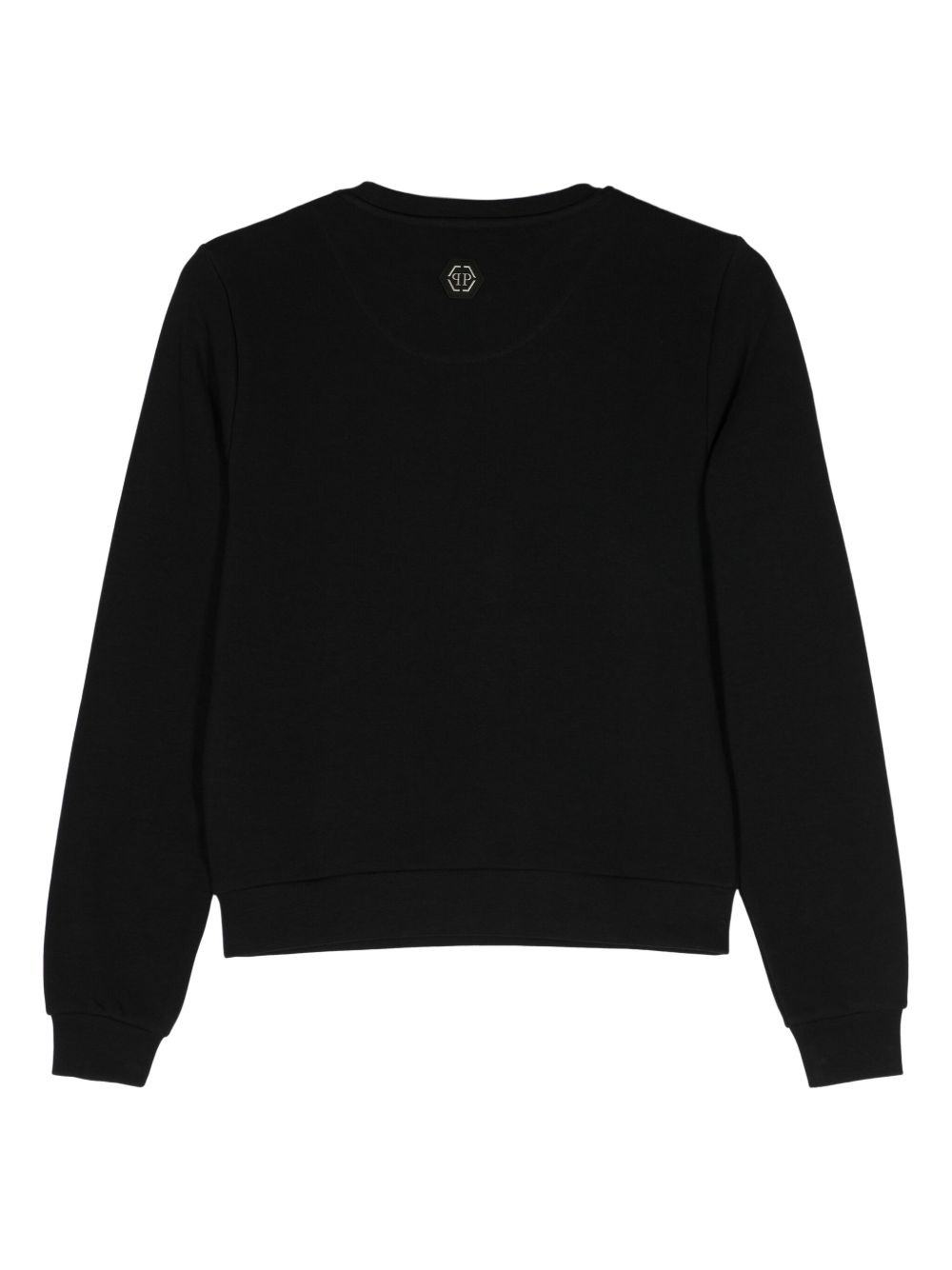 rhinestone-emebllished jersey sweatshirt - 2