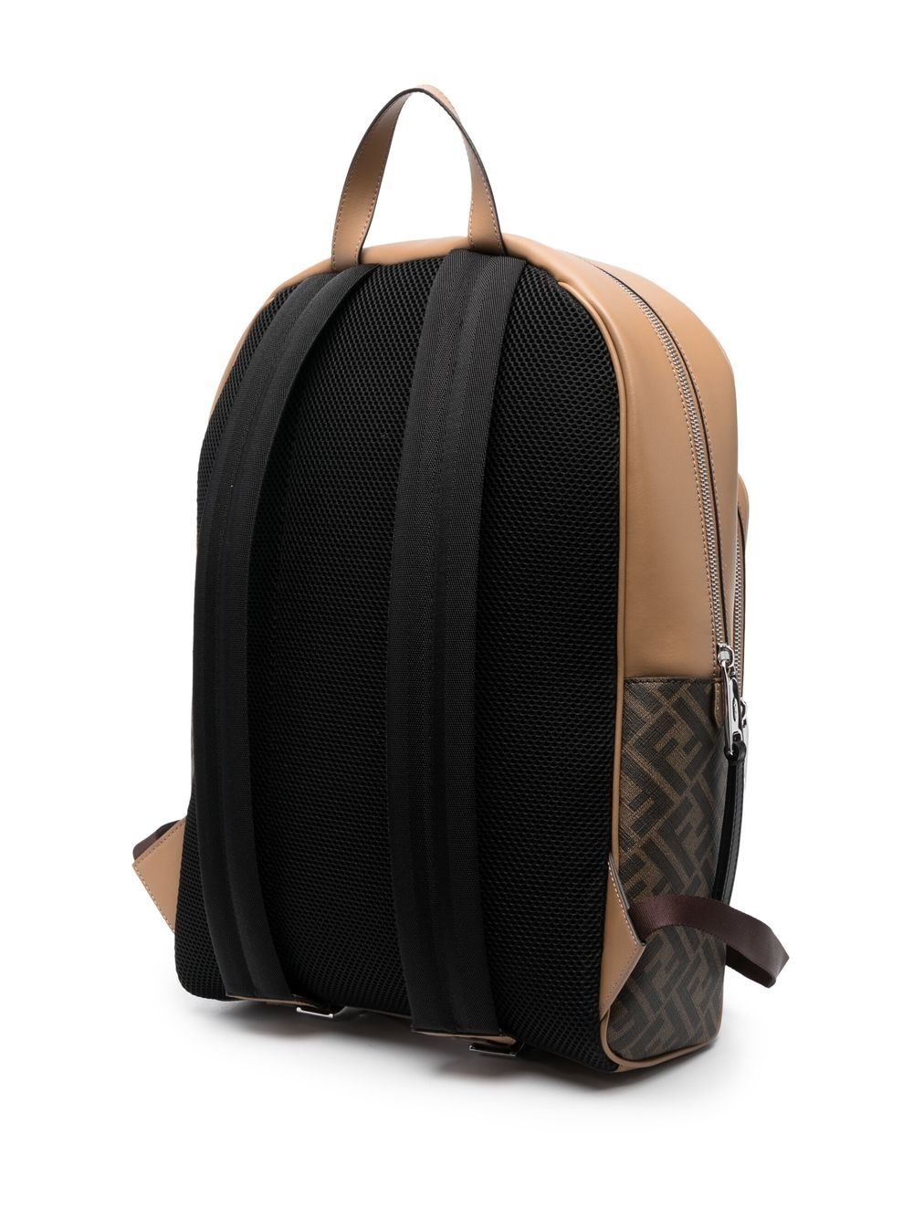 monogram-pattern backpack - 3