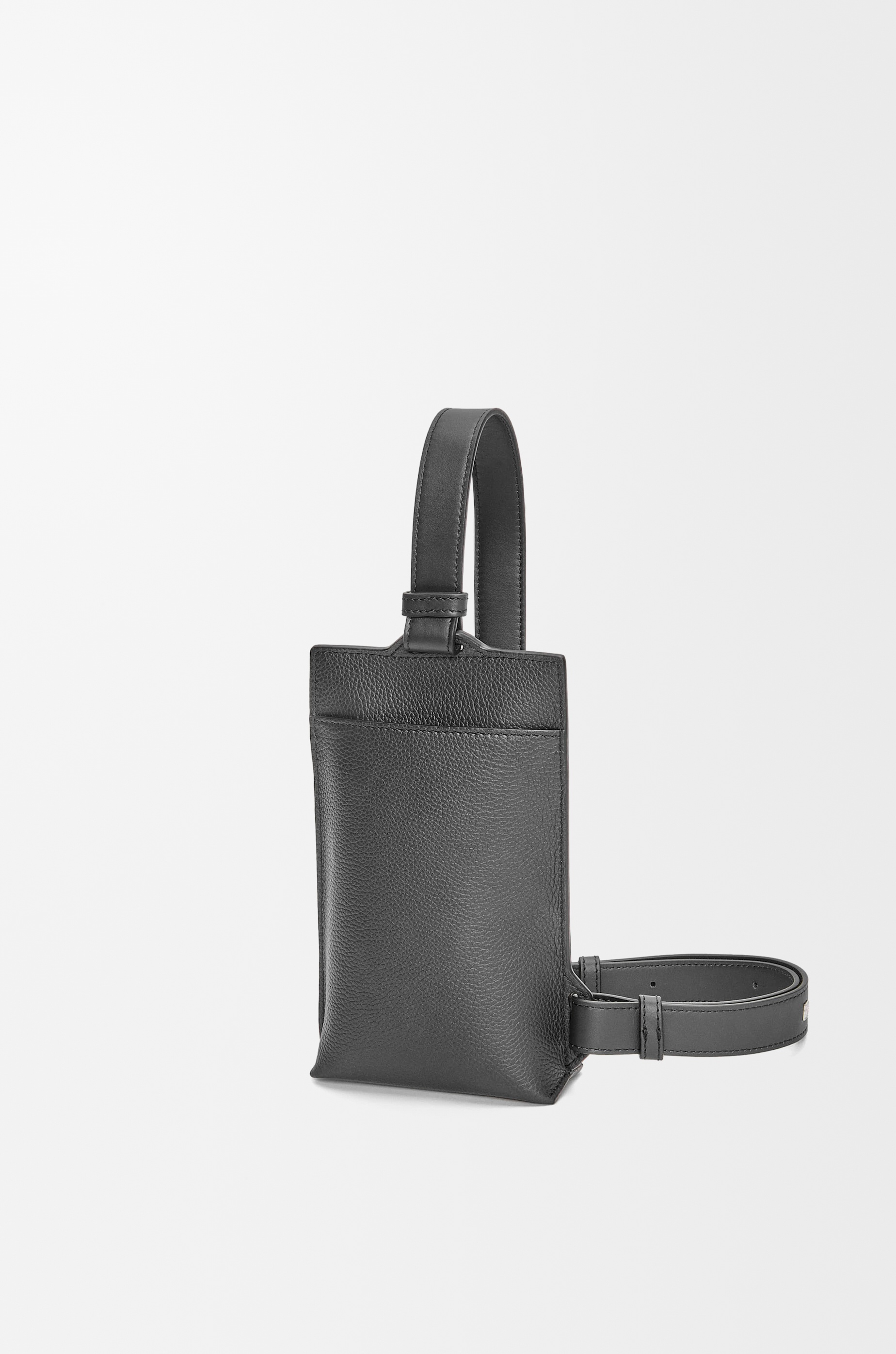 Vertical T Pocket in soft grained calfskin - 3