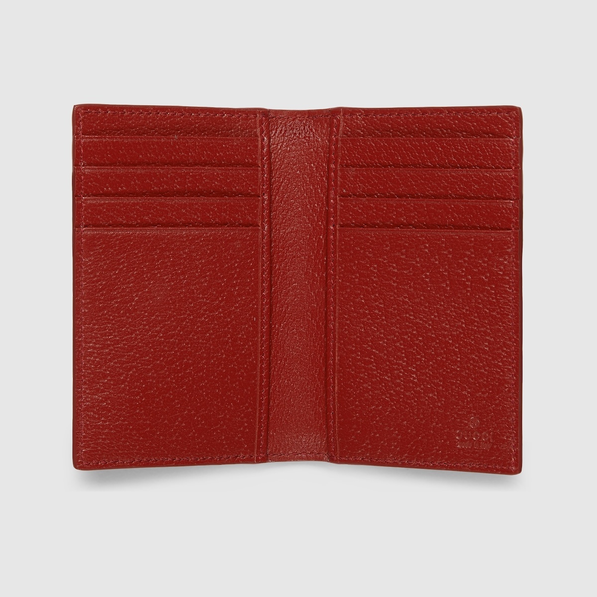 Long card case with GG detail - 2