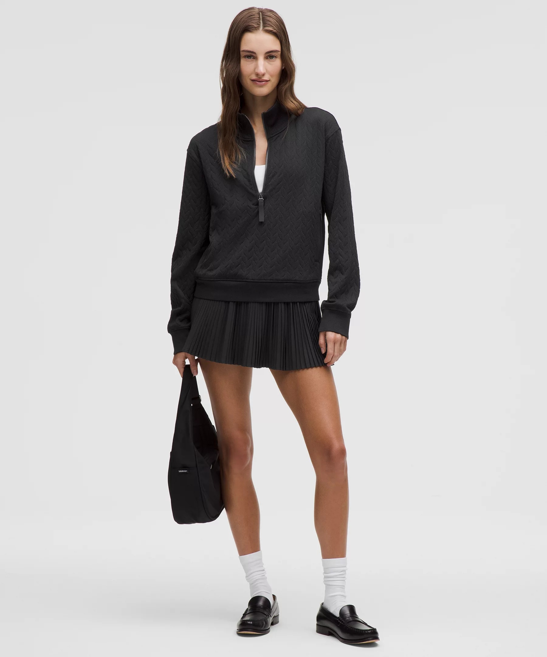 Engineered Warmth Cable-Knit Half Zip - 2